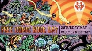 Vault of Midnight - Free Comic Book Day 2019 - Poster Design - Anthony Carpenter